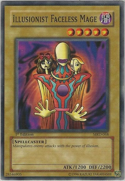 Illusionist Faceless Mage (MRD-068) [Metal Raiders]