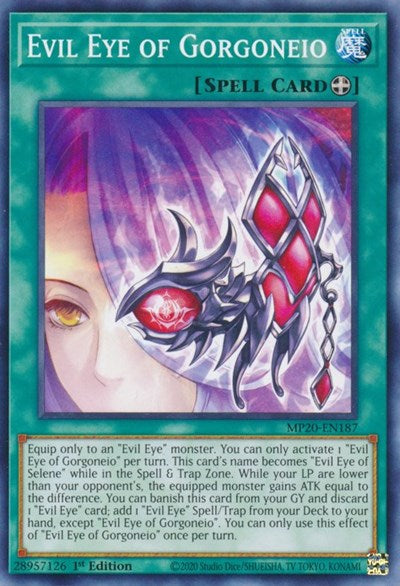 Evil Eye of Gorgoneio (MP20-EN187) [2020 Tin of Lost Memories]
