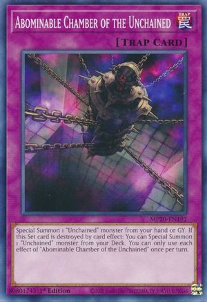 Abominable Chamber of the Unchained (MP20-EN192) - 2020 Tin of Lost Memories 1st Edition