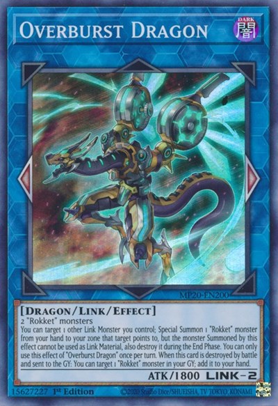 Overburst Dragon (MP20-EN200) [2020 Tin of Lost Memories]