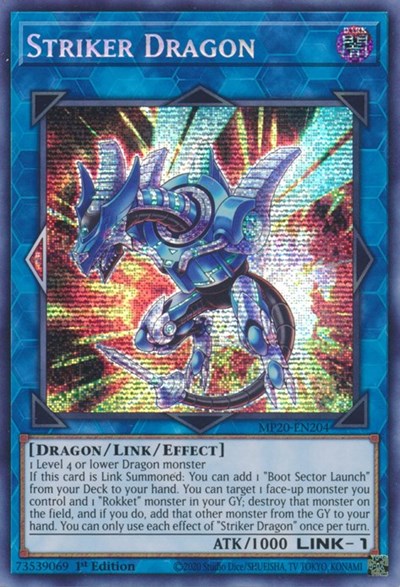 Striker Dragon (MP20-EN204) [2020 Tin of Lost Memories]