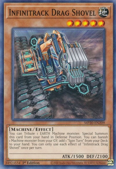 Infinitrack Drag Shovel (MP20-EN209) [2020 Tin of Lost Memories]
