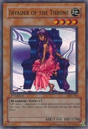 Invader of the Throne (MRL-026) [Magic Ruler]