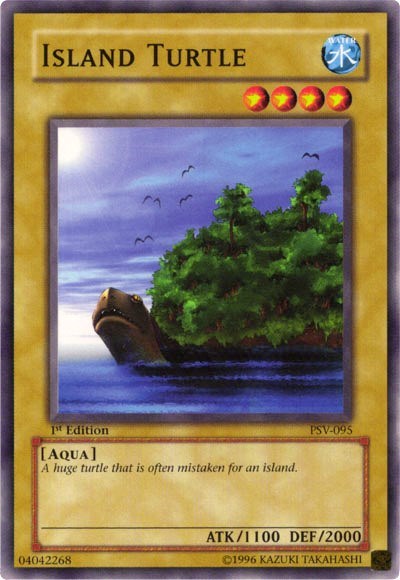 Island Turtle (PSV-095) [Pharaoh's Servant]