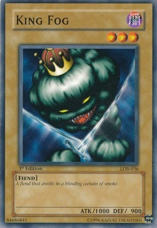 King Fog (LOB-036) [The Legend of Blue Eyes White Dragon]