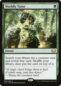 Worldly Tutor (6) [Commander Collection: Green]