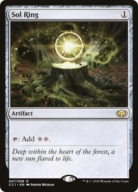 Sol Ring (7) [Commander Collection: Green]
