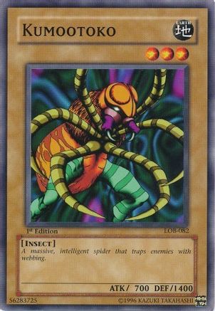 Kumootoko (LOB-082) - The Legend of Blue Eyes White Dragon Unlimited