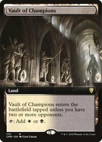 Vault of Champions (Extended Art) (715) [Commander Legends]