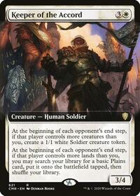 Keeper of the Accord (Extended Art) (621) [Commander Legends]