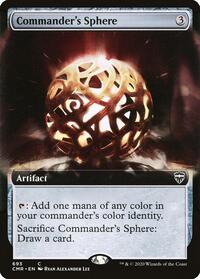Commander's Sphere (Extended Art) (693) [Commander Legends]
