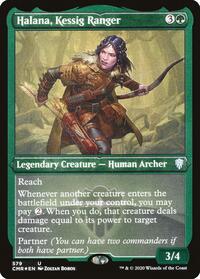 Halana, Kessig Ranger (Foil Etched) (579) [Commander Legends]
