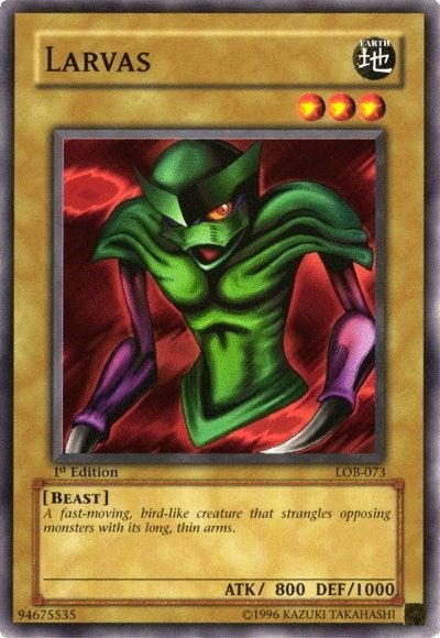 Larvas (LOB-073) [The Legend of Blue Eyes White Dragon]