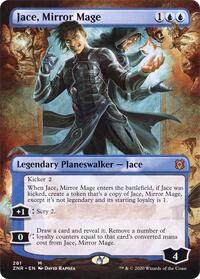 Jace, Mirror Mage (Borderless) (281) [Zendikar Rising]