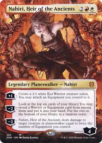 Nahiri, Heir of the Ancients (Borderless) (282) [Zendikar Rising]