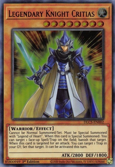 Legendary Knight Critias (DLCS-EN002) [Dragons of Legend: The Complete Series]