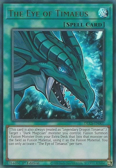 The Eye of Timaeus (DLCS-EN007) [Dragons of Legend: The Complete Series]