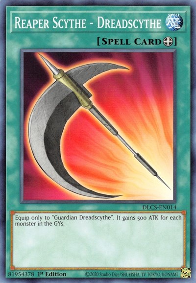 Reaper Scythe - Dreadscythe (DLCS-EN014) [Dragons of Legend: The Complete Series]
