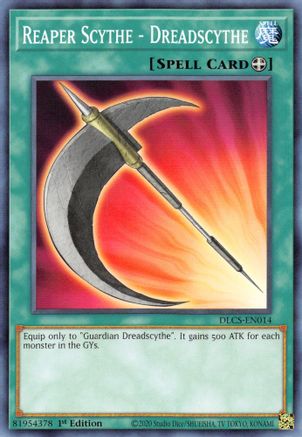 Reaper Scythe - Dreadscythe (DLCS-EN014) - Dragons of Legend: The Complete Series 1st Edition