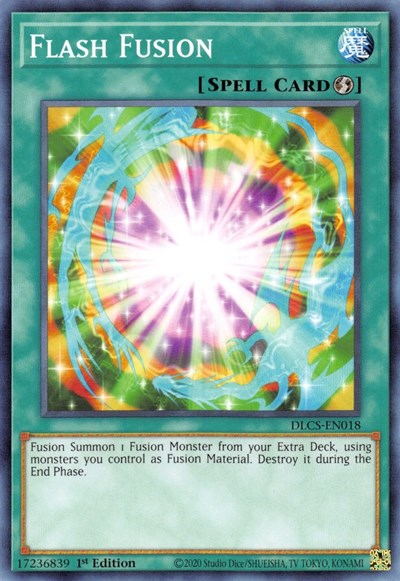 Flash Fusion (DLCS-EN018) [Dragons of Legend: The Complete Series]