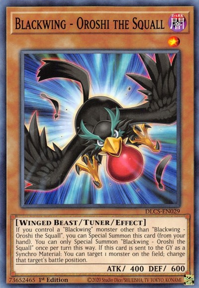 Blackwing - Oroshi the Squall (DLCS-EN029) [Dragons of Legend: The Complete Series]