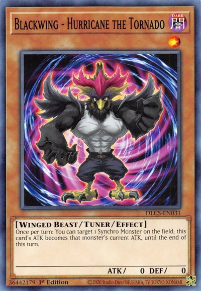 Blackwing - Hurricane the Tornado (DLCS-EN031) [Dragons of Legend: The Complete Series]