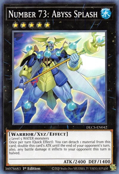 Number 73: Abyss Splash (DLCS-EN042) [Dragons of Legend: The Complete Series]