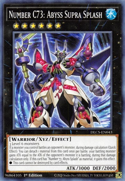 Number C73: Abyss Supra Splash (DLCS-EN043) [Dragons of Legend: The Complete Series]