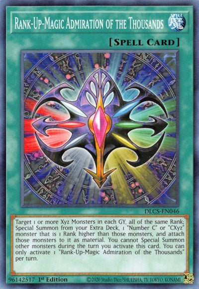 Rank-Up-Magic Admiration of the Thousands (DLCS-EN046) [Dragons of Legend: The Complete Series]