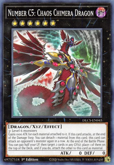Number C5: Chaos Chimera Dragon (DLCS-EN045) [Dragons of Legend: The Complete Series]