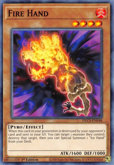 Fire Hand (DLCS-EN048) [Dragons of Legend: The Complete Series]
