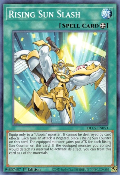 Rising Sun Slash (DLCS-EN053) [Dragons of Legend: The Complete Series]