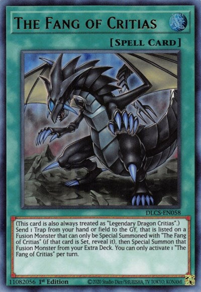The Fang of Critias (DLCS-EN058) [Dragons of Legend: The Complete Series]