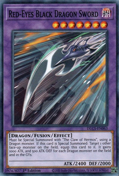 Red-Eyes Black Dragon Sword (DLCS-EN063) [Dragons of Legend: The Complete Series]