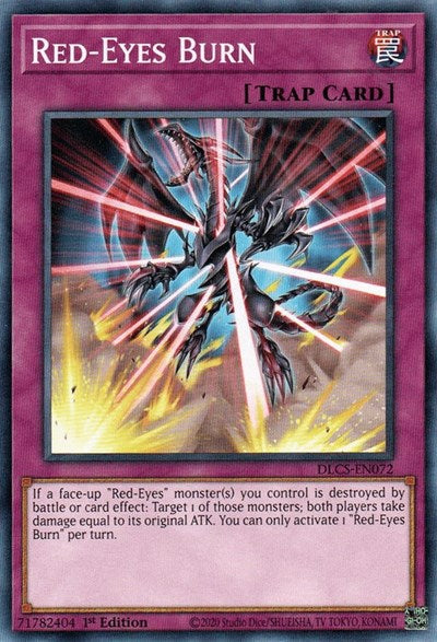 Red-Eyes Burn (DLCS-EN072) [Dragons of Legend: The Complete Series]