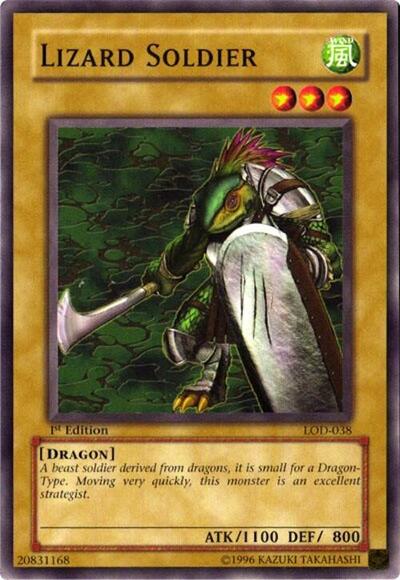 Lizard Soldier (LOD-038) [Legacy of Darkness]