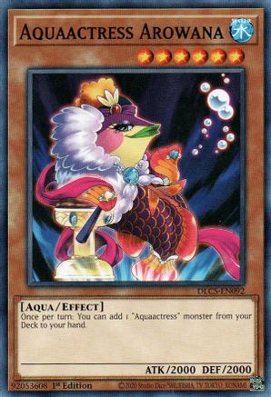 Aquaactress Arowana (DLCS-EN092) - Dragons of Legend: The Complete Series 1st Edition