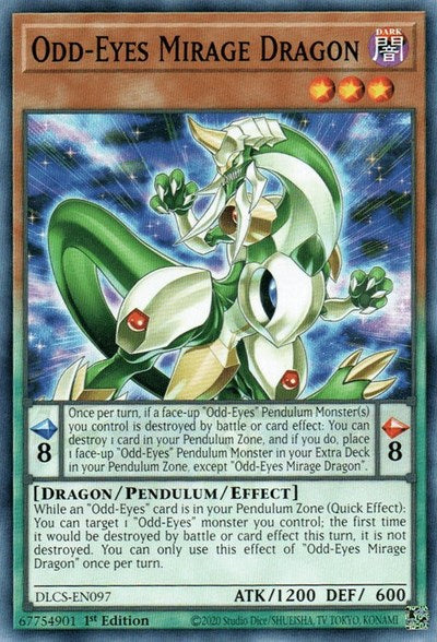 Odd-Eyes Mirage Dragon (DLCS-EN097) [Dragons of Legend: The Complete Series]