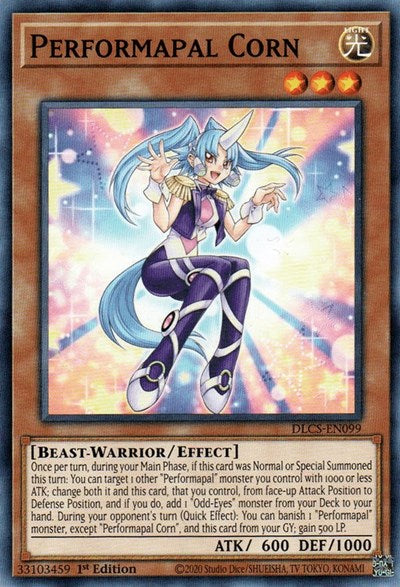 Performapal Corn (DLCS-EN099) [Dragons of Legend: The Complete Series]