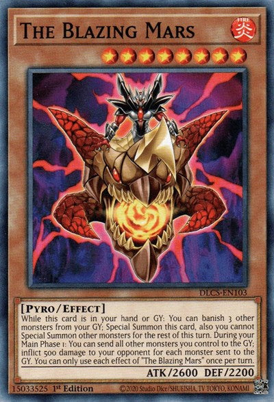 The Blazing Mars (DLCS-EN103) [Dragons of Legend: The Complete Series]