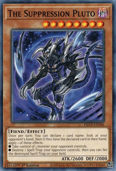 The Suppression Pluto (DLCS-EN106) [Dragons of Legend: The Complete Series]
