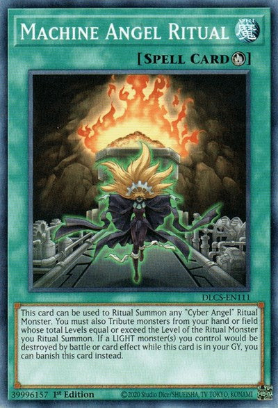 Machine Angel Ritual (DLCS-EN111) [Dragons of Legend: The Complete Series]