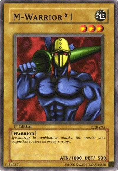 M-Warrior #1 (LOB-076) [The Legend of Blue Eyes White Dragon]