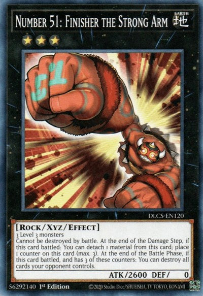 Number 51: Finisher the Strong Arm (DLCS-EN120) [Dragons of Legend: The Complete Series]