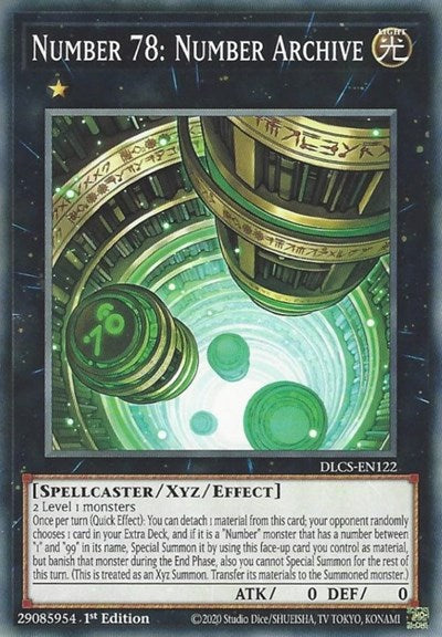 Number 78: Number Archive (DLCS-EN122) [Dragons of Legend: The Complete Series]