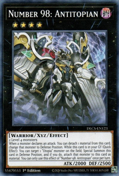 Number 98: Antitopian (DLCS-EN123) [Dragons of Legend: The Complete Series]