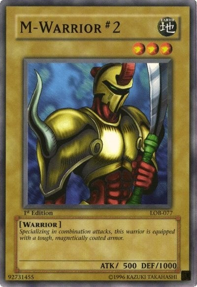M-Warrior #2 (LOB-077) [The Legend of Blue Eyes White Dragon]