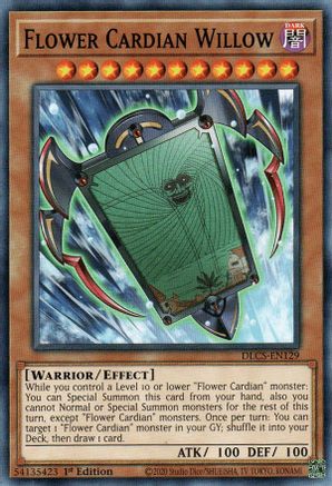 Flower Cardian Willow (DLCS-EN129) - Dragons of Legend: The Complete Series 1st Edition