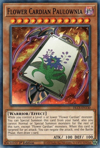 Flower Cardian Paulownia (DLCS-EN130) [Dragons of Legend: The Complete Series]