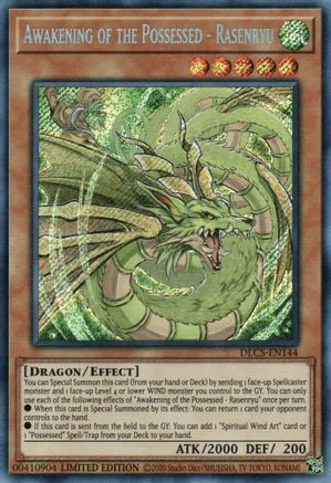 Awakening of the Possessed - Rasenryu (DLCS-EN144) - Dragons of Legend: The Complete Series Limited